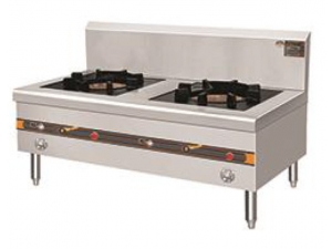 鼓風雙頭低湯灶